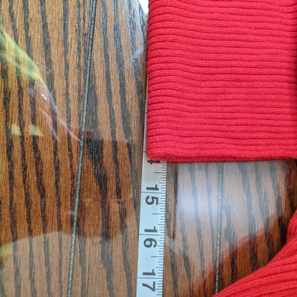 Red Infinity Scarf - Picture 4 of 4